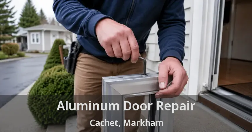 Aluminum Door Repair Cachet, Markham - ON