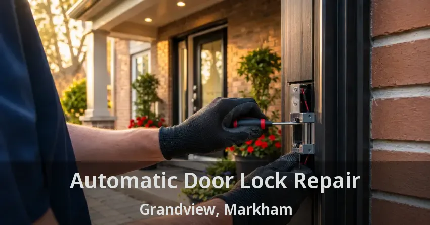 Automatic Door Lock Repair Grandview, Markham - ON