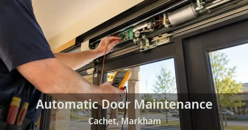 Automatic Door Maintenance Cachet, Markham - ON