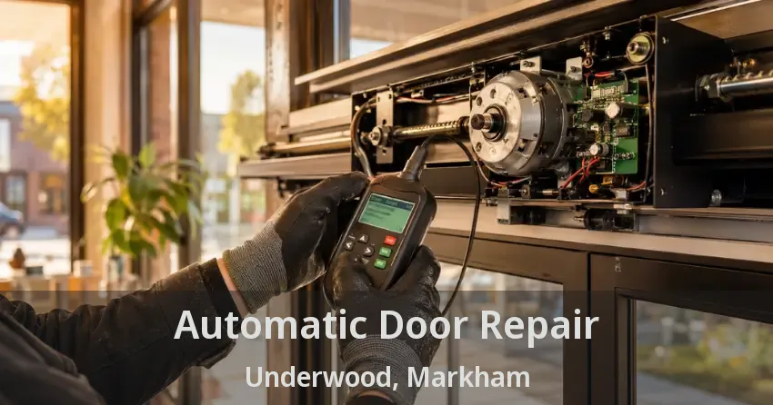 Automatic Door Repair Underwood, Markham - ON