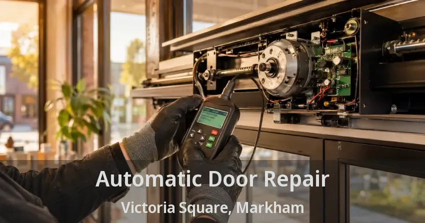 Automatic Door Repair Victoria Square, Markham - ON