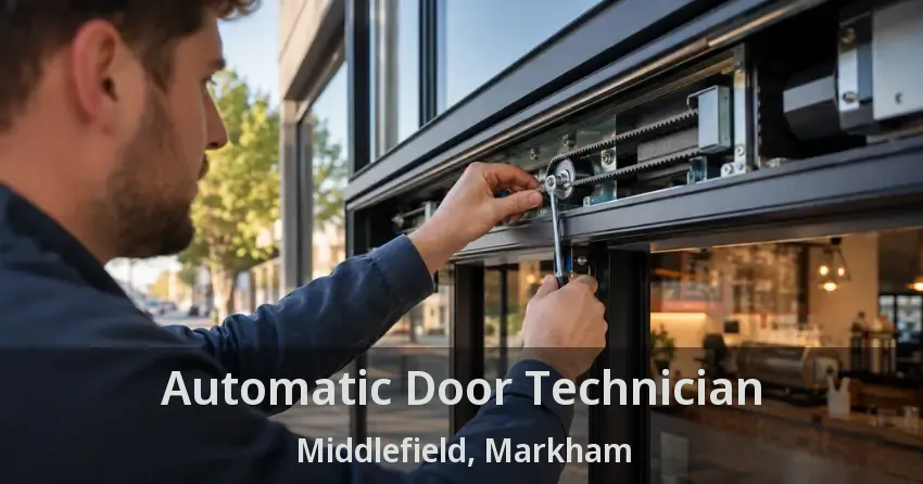 Automatic Door Technician Middlefield, Markham - ON