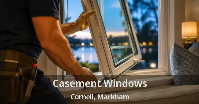 Casement Windows Cornell, Markham - ON