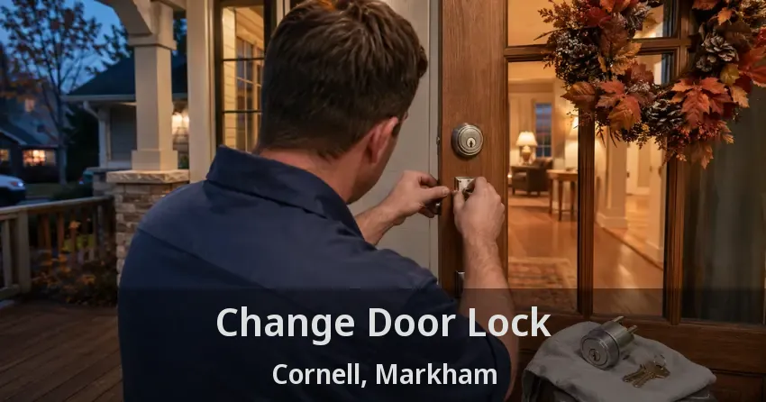 Change Door Lock Cornell, Markham - ON
