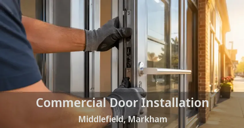 Commercial Door Installation Middlefield, Markham - ON