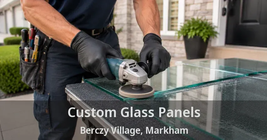 Custom Glass Panels Berczy Village, Markham - ON