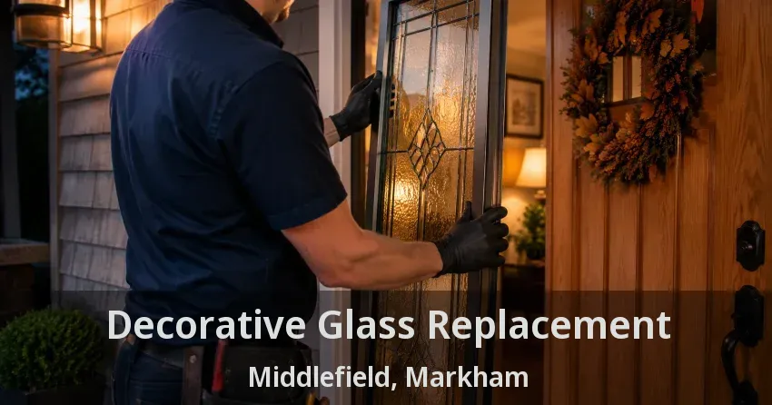 Decorative Glass Replacement Middlefield, Markham - ON