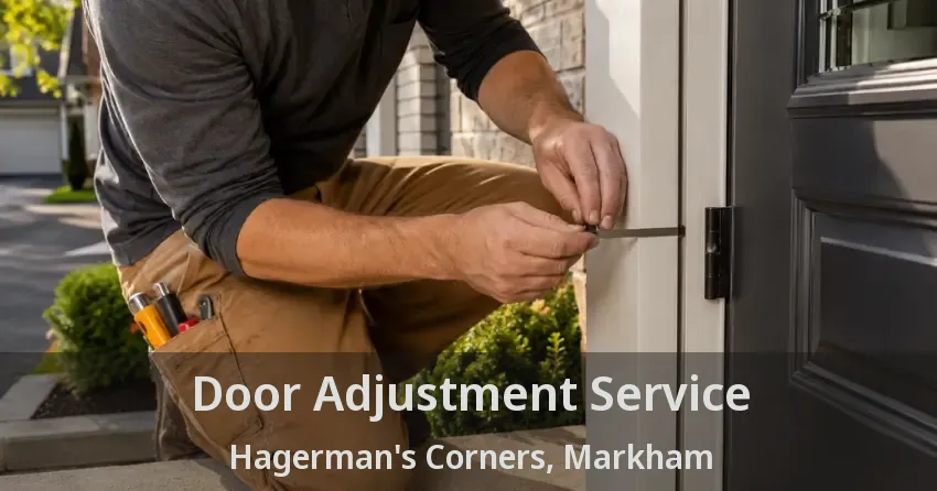 Door Adjustment Service Hagerman's Corners, Markham - ON