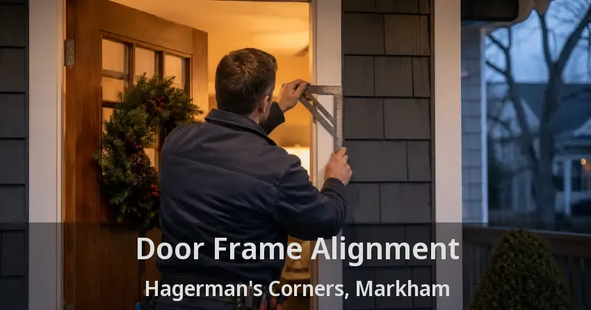 Door Frame Alignment Hagerman's Corners, Markham - ON