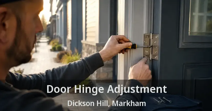 Door Hinge Adjustment Dickson Hill, Markham - ON