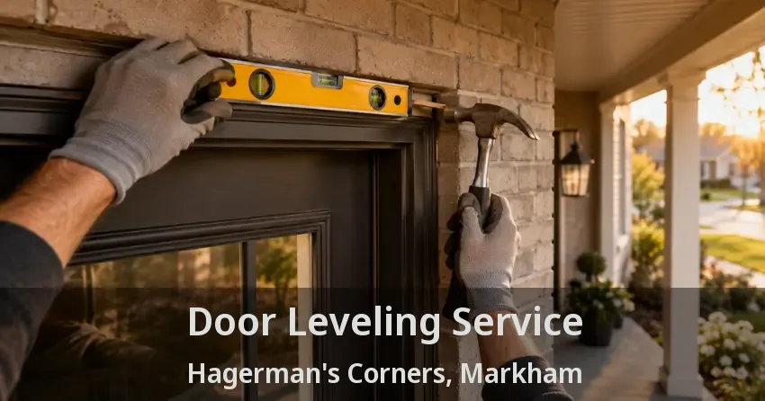 Door Leveling Service Hagerman's Corners, Markham - ON