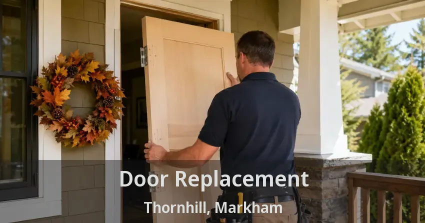 Door Replacement Thornhill, Markham - ON