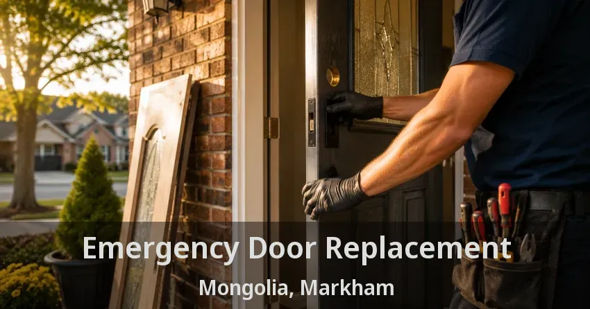 Emergency Door Replacement Mongolia, Markham - ON