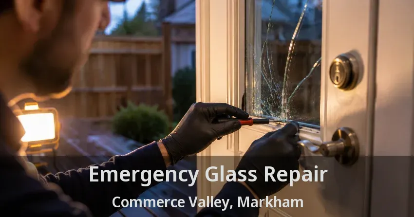 Emergency Glass Repair Commerce Valley, Markham - ON