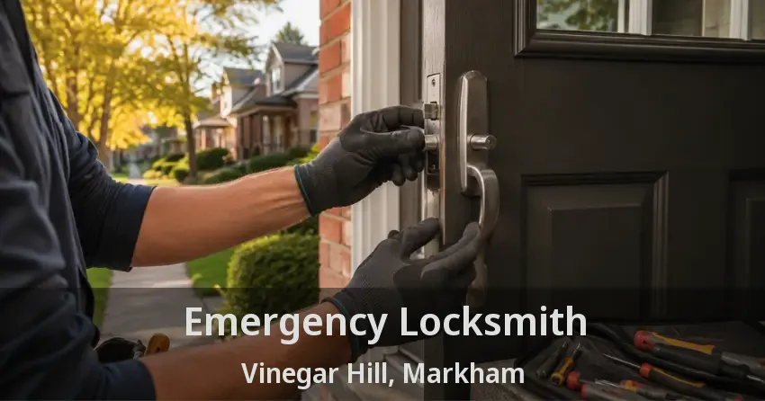 Emergency Locksmith Vinegar Hill, Markham - ON