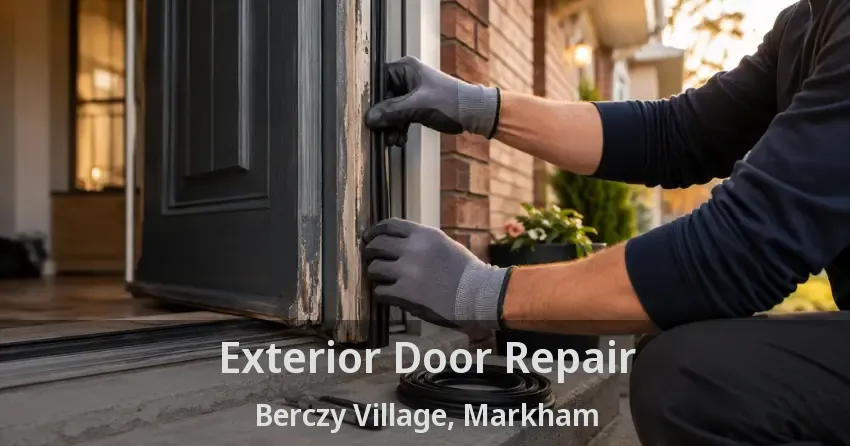 Exterior Door Repair Berczy Village, Markham - ON