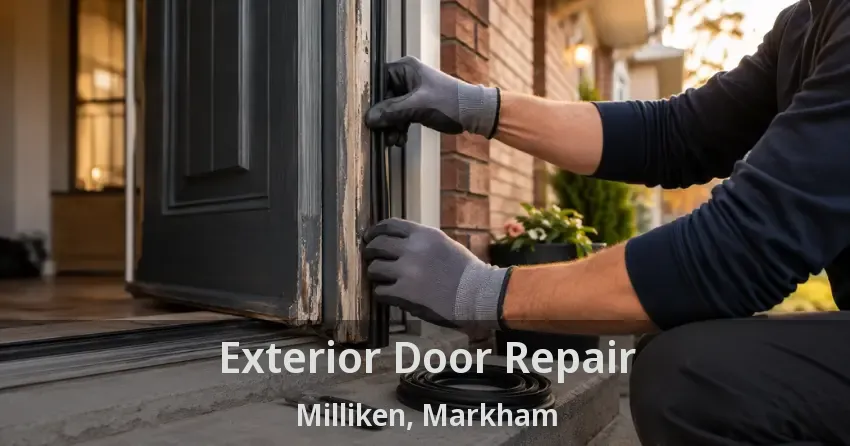 Exterior Door Repair Milliken, Markham - ON
