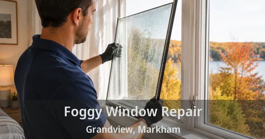 Foggy Window Repair Grandview, Markham - ON