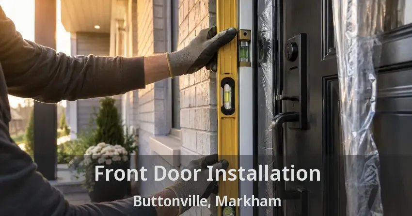 Front Door Installation Buttonville, Markham - ON