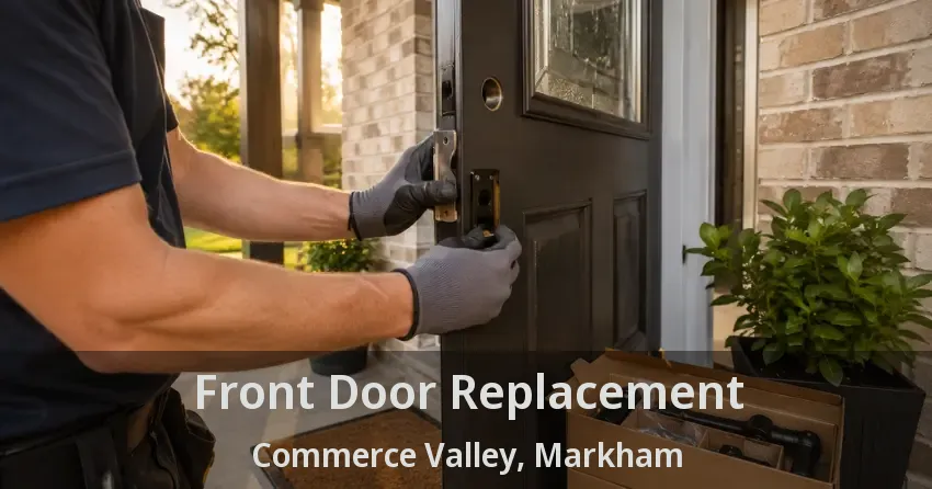 Front Door Replacement Commerce Valley, Markham - ON