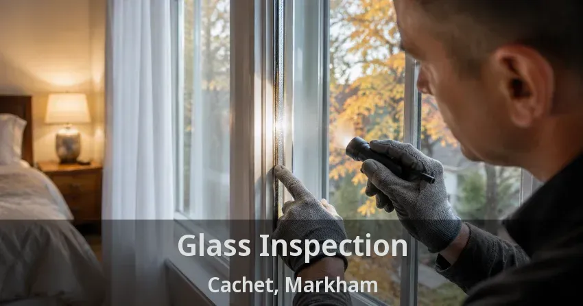 Glass Inspection Cachet, Markham - ON