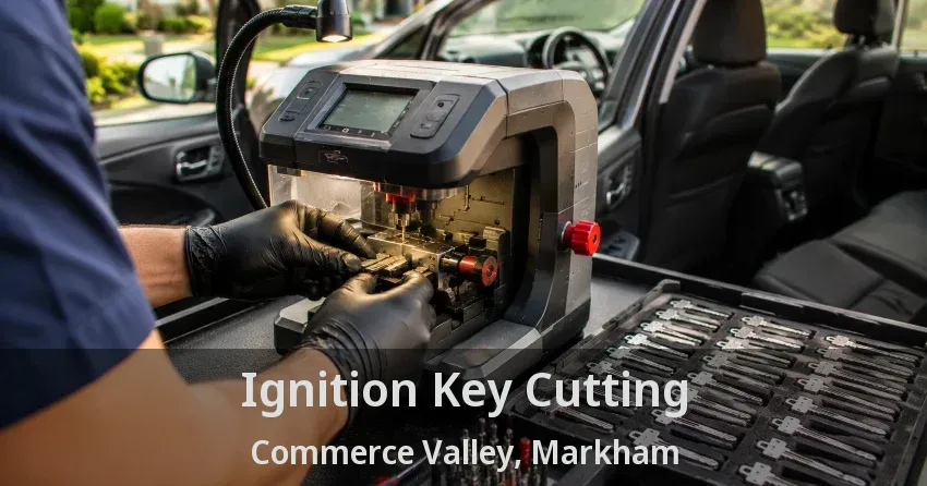 Ignition Key Cutting Commerce Valley, Markham - ON