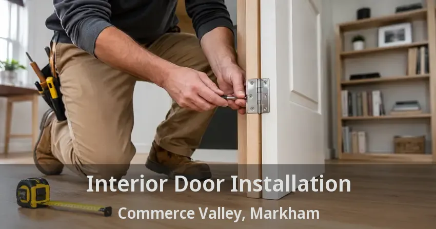 Interior Door Installation Commerce Valley, Markham - ON
