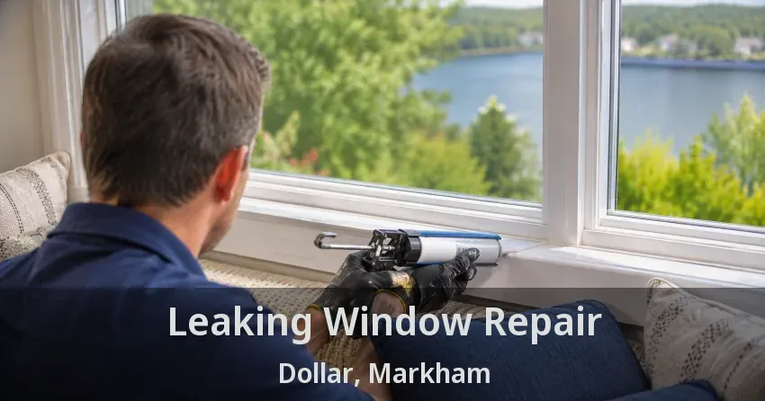 Leaking Window Repair Dollar, Markham - ON
