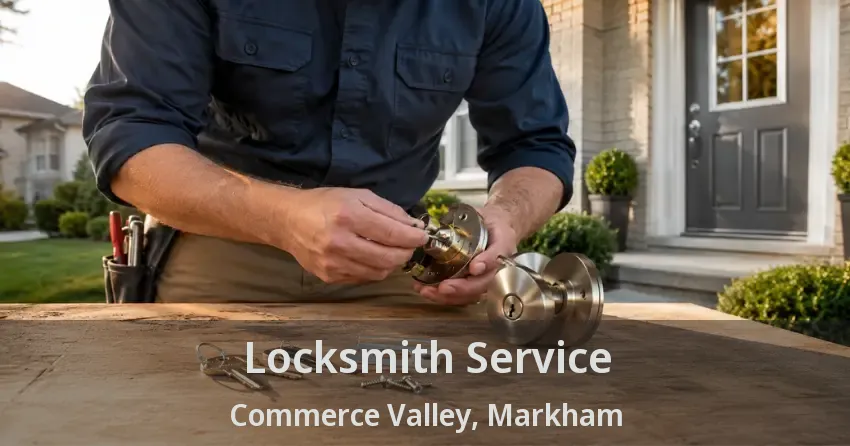 Locksmith Service Commerce Valley, Markham - ON