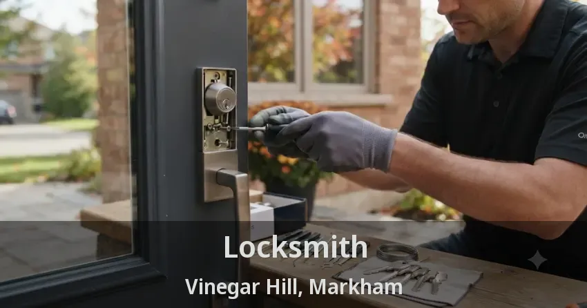 Locksmith Vinegar Hill, Markham - ON