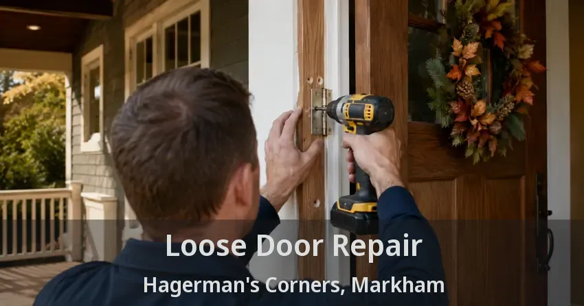 Loose Door Repair Hagerman's Corners, Markham - ON