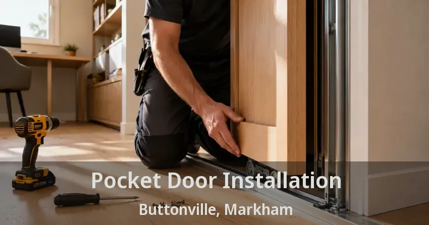 Pocket Door Installation Buttonville, Markham - ON