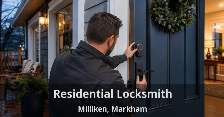 Residential Locksmith Milliken, Markham - ON
