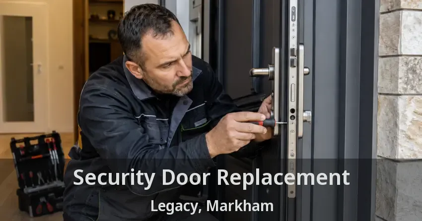 Security Door Replacement Legacy, Markham - ON