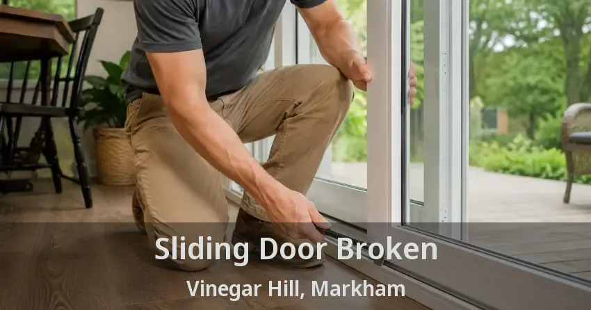 Sliding Door Broken Vinegar Hill, Markham - ON