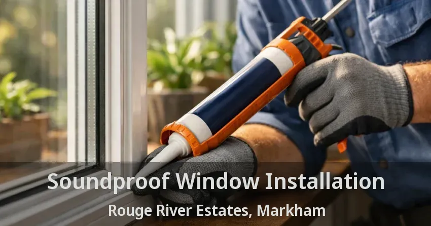 Soundproof Window Installation Rouge River Estates, Markham - ON