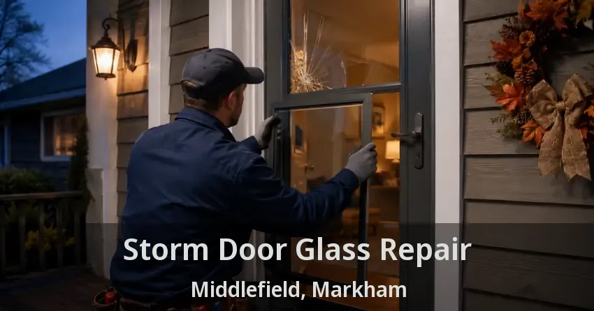 Storm Door Glass Repair Middlefield, Markham - ON