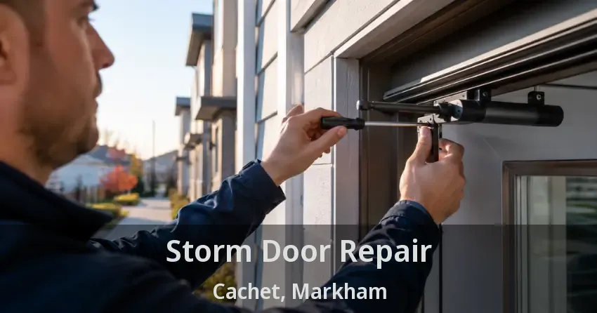 Storm Door Repair Cachet, Markham - ON