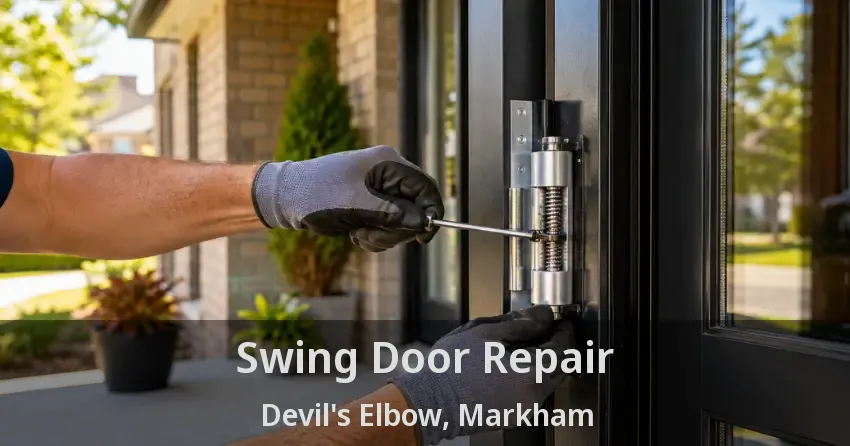 Swing Door Repair Devil's Elbow, Markham - ON