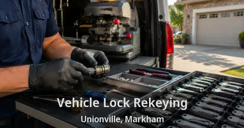 Vehicle Lock Rekeying Unionville, Markham - ON