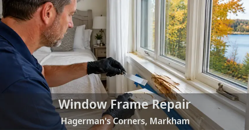 Window Frame Repair Hagerman's Corners, Markham - ON