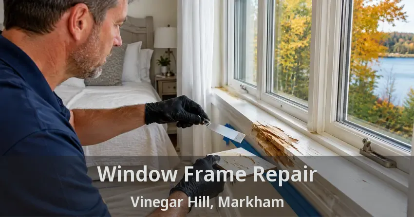 Window Frame Repair Vinegar Hill, Markham - ON