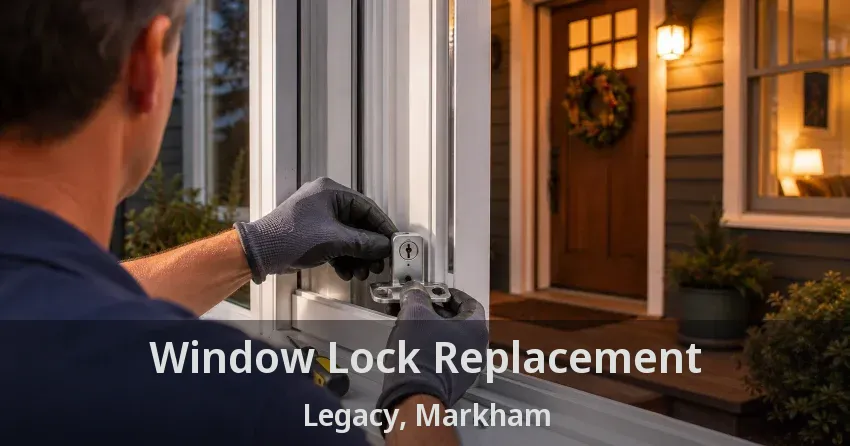 Window Lock Replacement Legacy, Markham - ON
